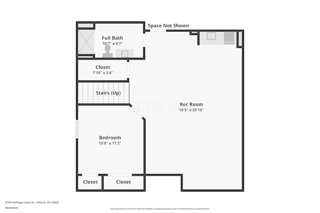 6150 Heritage Lakes Dr, Hilliard, OH 43026 - view of property floor plan