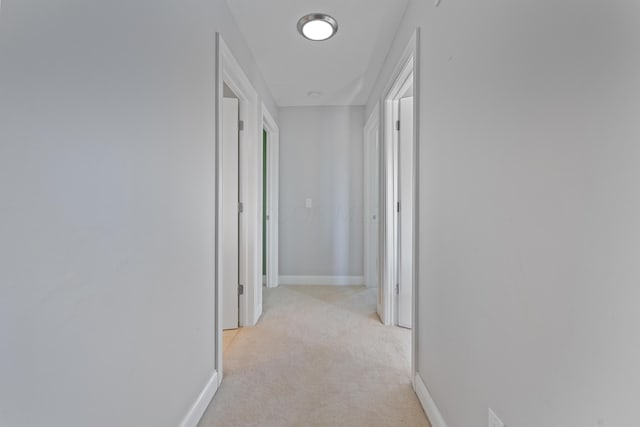 6037 Baronscourt Way, Dublin, OH 43016 - hallway with light colored carpet and baseboards