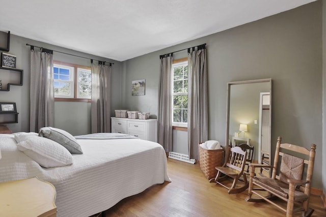 17519 Thompson Ridge Rd, Laurelville, OH 43135 - bedroom featuring light wood-style floors