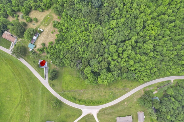 17519 Thompson Ridge Rd, Laurelville, OH 43135 - aerial overview of property's location
