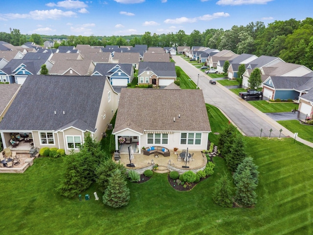 8105 Jitterbug Ln, Pickerington, OH 43147 - aerial perspective of suburban area