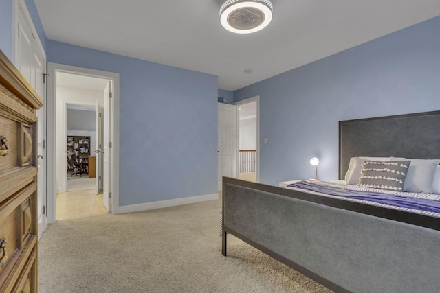 4329 Wyandotte Woods Blvd, Dublin, OH 43016 - bedroom featuring light colored carpet and baseboards