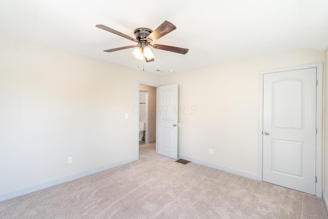 1096 E 22nd Ave Unit 1098, Columbus, OH 43211 - unfurnished bedroom featuring light colored carpet and a ceiling fan
