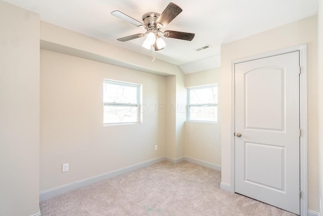 1096 E 22nd Ave Unit 1098, Columbus, OH 43211 - unfurnished bedroom featuring light carpet and a ceiling fan