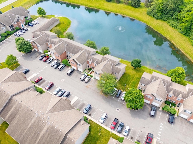 786 Spring Valley Dr, Lewis Center, OH 43035 - aerial view of residential area with a nearby body of water