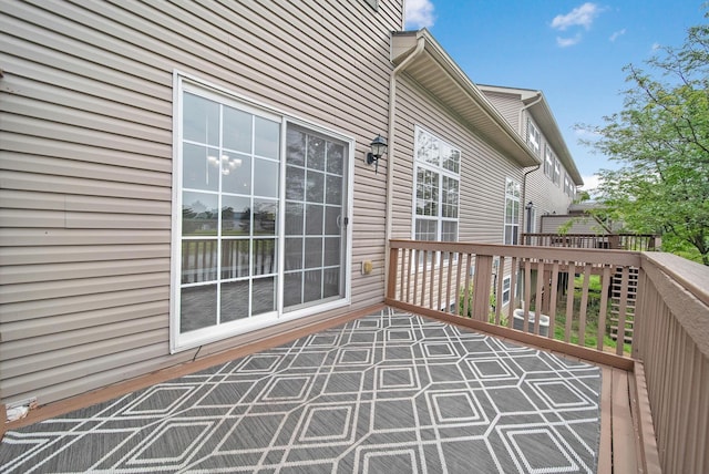 786 Spring Valley Dr, Lewis Center, OH 43035 - view of wooden terrace