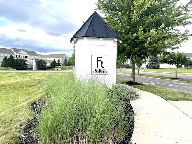 5632 Middle Falls St, Dublin, OH 43016 - community sign with a lawn