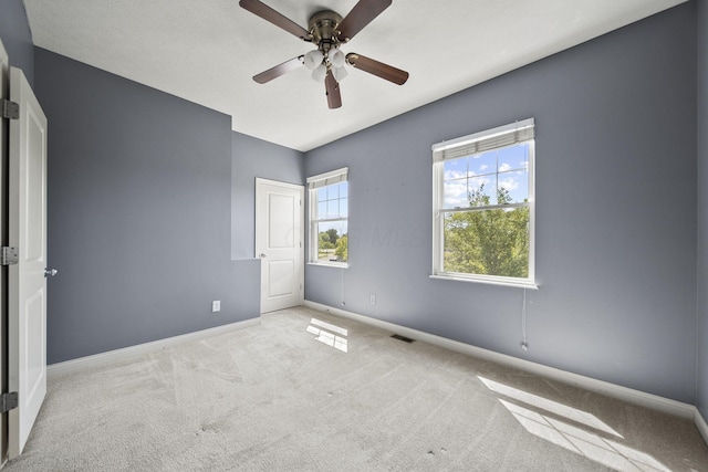 6067 Hayden Farms Rd, Dublin, OH 43016 - unfurnished room featuring carpet floors and a ceiling fan