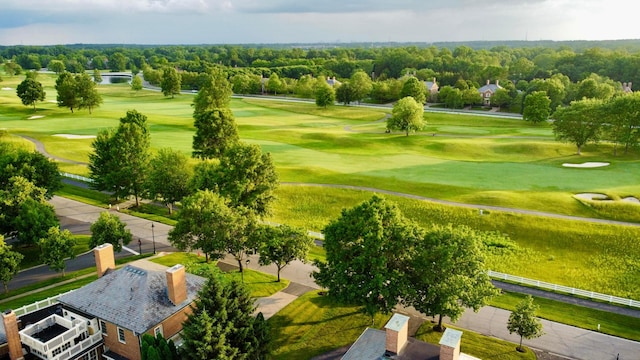 4945 Yantis Dr, New Albany, OH 43054 - drone / aerial view of a local golf course