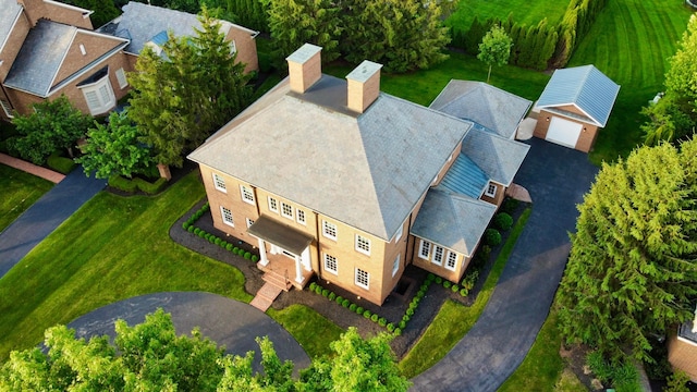 4945 Yantis Dr, New Albany, OH 43054 - aerial view