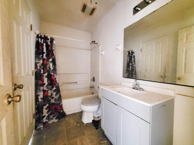 6063 Brice Park Dr Unit 14F, Canal Winchester, OH 43110 - bathroom with vanity and shower / bathtub combination with curtain