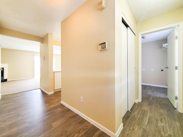 6145 Georges Park Dr Unit 9F, Canal Winchester, OH 43110 - corridor with dark wood-style floors