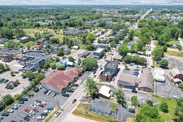 9606 Ireland Ct, Powell, OH 43065 - aerial view of property's location featuring nearby suburban area