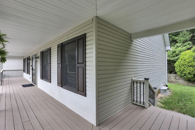 2680 Biers Run Rd, Chillicothe, OH 45601 - view of wooden porch