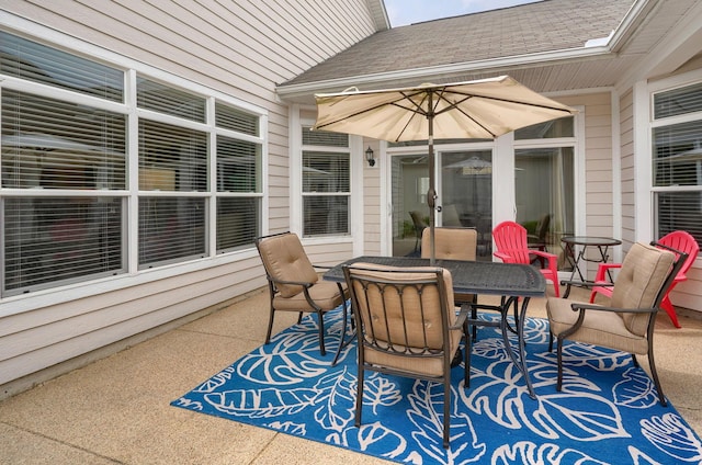 5428 Tathwell Dr, New Albany, OH 43054 - view of patio / terrace with outdoor dining area