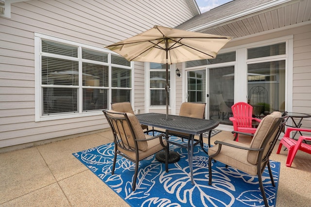 5428 Tathwell Dr, New Albany, OH 43054 - view of patio featuring outdoor dining area