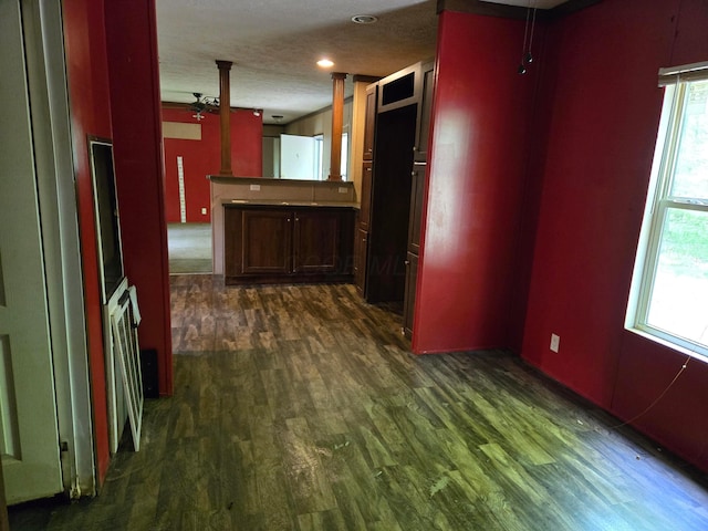 7326 State Route 19 Unit U5 L133, Mount Gilead, OH 43338 - hallway with dark wood-style floors