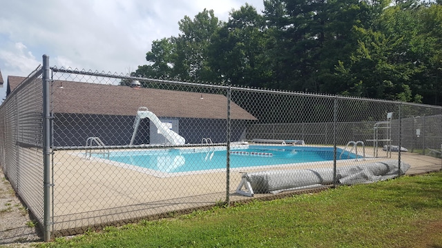 7326 State Route 19 Unit U5 L133, Mount Gilead, OH 43338 - community pool with a water slide