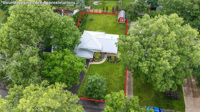 582 E Stanton Ave, Columbus, OH 43214 - view of property location featuring property parcel outlined
