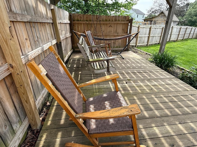 1819 Walnut Rd, Heath, OH 43056 - view of patio with a wooden deck