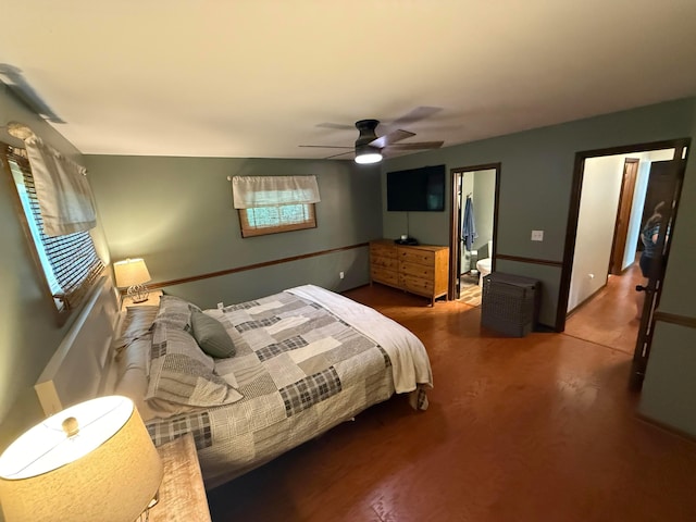 1819 Walnut Rd, Heath, OH 43056 - bedroom with a ceiling fan and baseboards