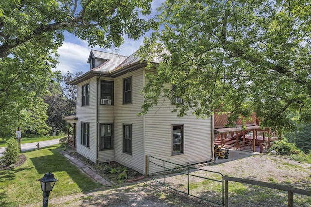 300 E Main St, Somerset, OH 43783 - view of side of home featuring a gate