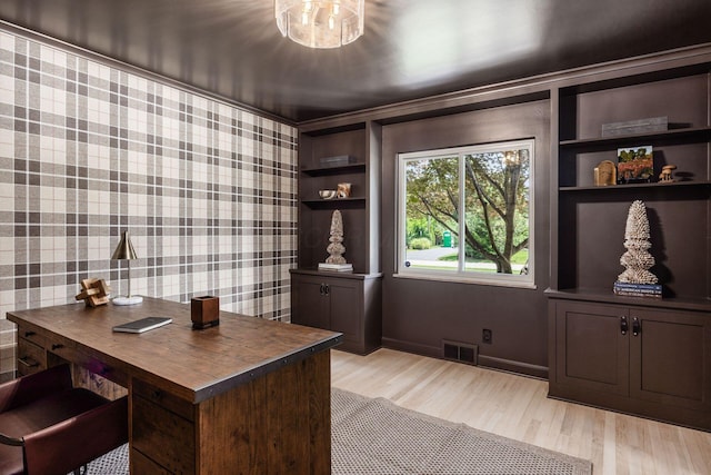 2841 Doncaster Rd, Upper Arlington, OH 43221 - office featuring light wood-style flooring