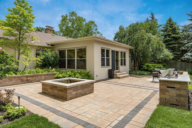 2841 Doncaster Rd, Upper Arlington, OH 43221 - view of patio featuring entry steps