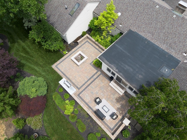 2841 Doncaster Rd, Upper Arlington, OH 43221 - aerial view of property and surrounding area