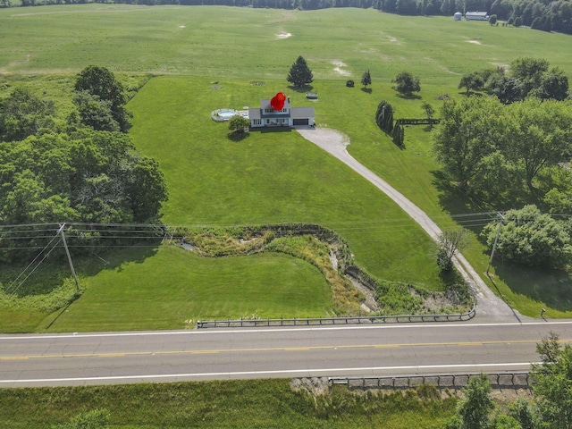 6605 Lancaster Rd SE, Hebron, OH 43025 - aerial view of sparsely populated area featuring agricultural land
