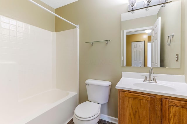 5733 Canal Bridge Dr, Canal Winchester, OH 43110 - bathroom featuring vanity and shower / bathtub combination