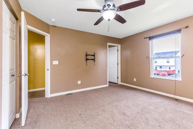 5733 Canal Bridge Dr, Canal Winchester, OH 43110 - unfurnished bedroom with carpet flooring and a ceiling fan