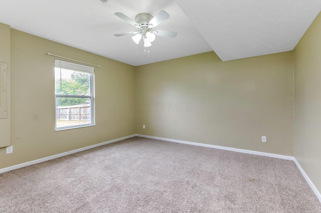 5733 Canal Bridge Dr, Canal Winchester, OH 43110 - carpeted spare room featuring baseboards and ceiling fan