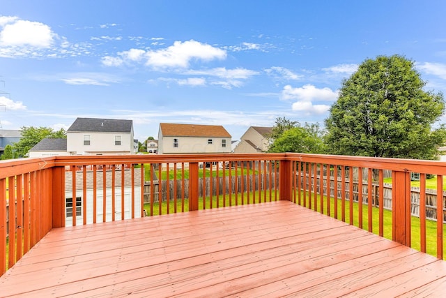 5733 Canal Bridge Dr, Canal Winchester, OH 43110 - deck with a residential view