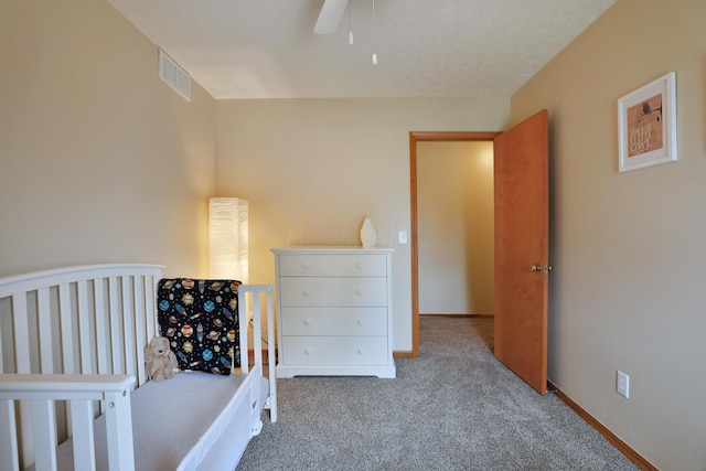 2885 Wynneleaf St, Hilliard, OH 43026 - bedroom with carpet flooring and ceiling fan