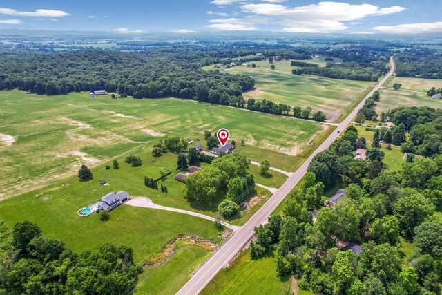 6651 Lancaster Rd, Hebron, OH 43025 - aerial view of property's location featuring rural landscape