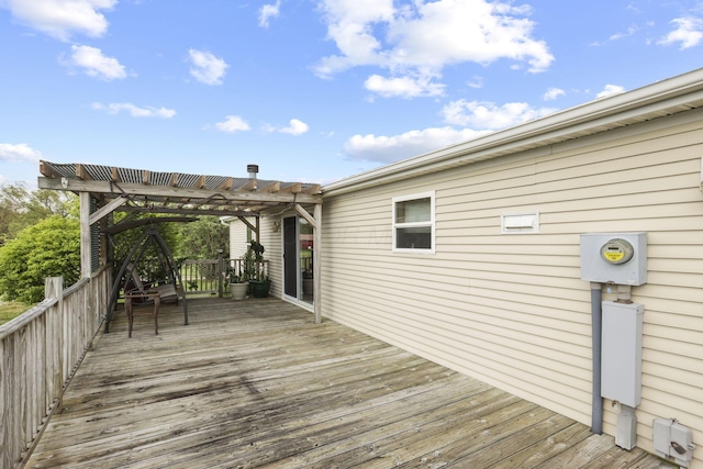 11791 Coontz Rd, Orient, OH 43146 - deck with a pergola