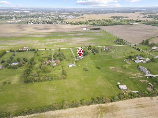 11791 Coontz Rd, Orient, OH 43146 - aerial view of property's location with rural landscape