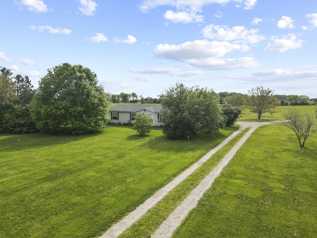 11791 Coontz Rd, Orient, OH 43146 - view of green lawn featuring dirt driveway