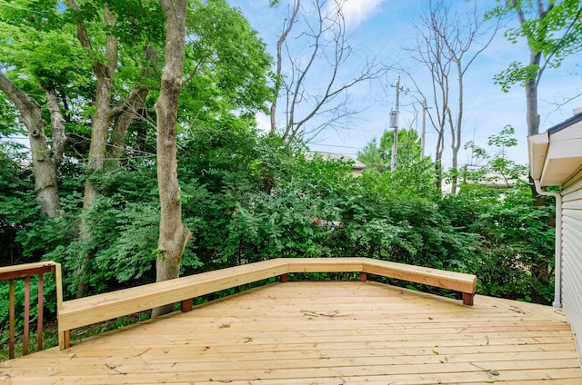 4963 Buck Thorn Ln, Columbus, OH 43220 - view of wooden deck