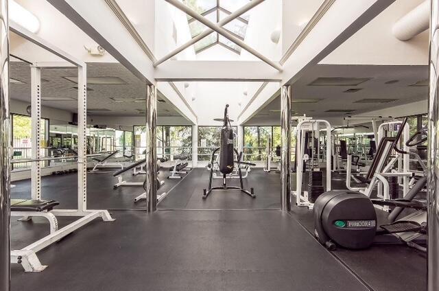 4635 Shalers Dr Unit 44D, Columbus, OH 43228 - workout area with healthy amount of natural light