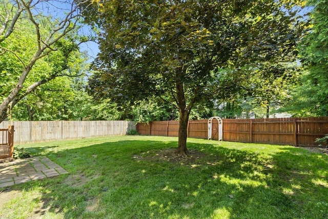 8000 Leaview Dr, Columbus, OH 43235 - view of fenced backyard
