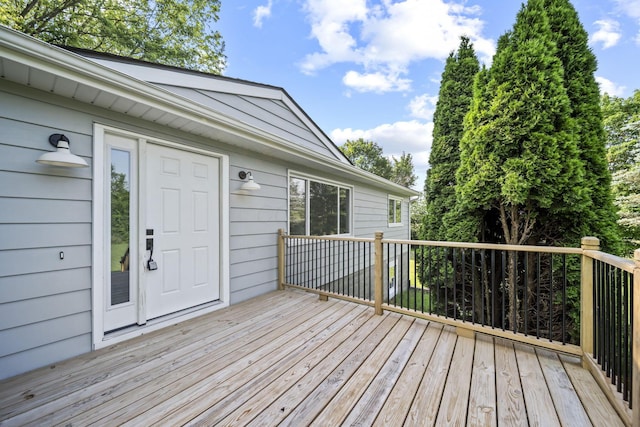 8149 Outville Rd SW, Pataskala, OH 43062 - view of wooden deck
