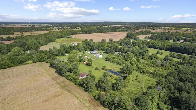 8149 Outville Rd SW, Pataskala, OH 43062 - aerial view of property and surrounding area with rural landscape