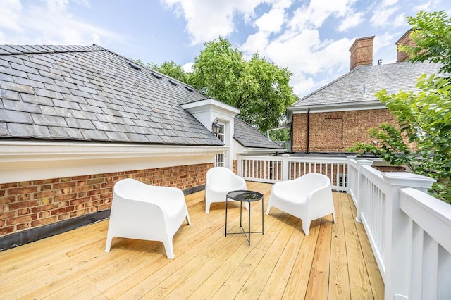 4791 Yantis Dr, New Albany, OH 43054 - view of wooden deck