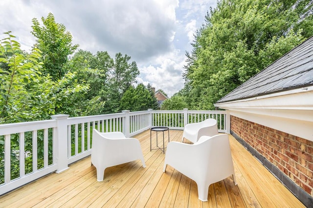 4791 Yantis Dr, New Albany, OH 43054 - view of wooden deck