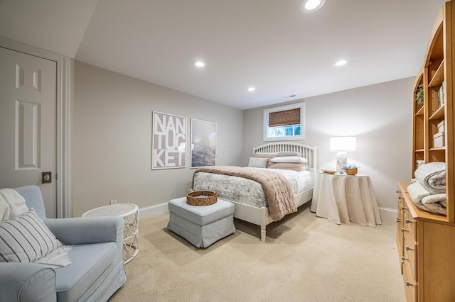 4791 Yantis Dr, New Albany, OH 43054 - bedroom featuring light colored carpet and recessed lighting