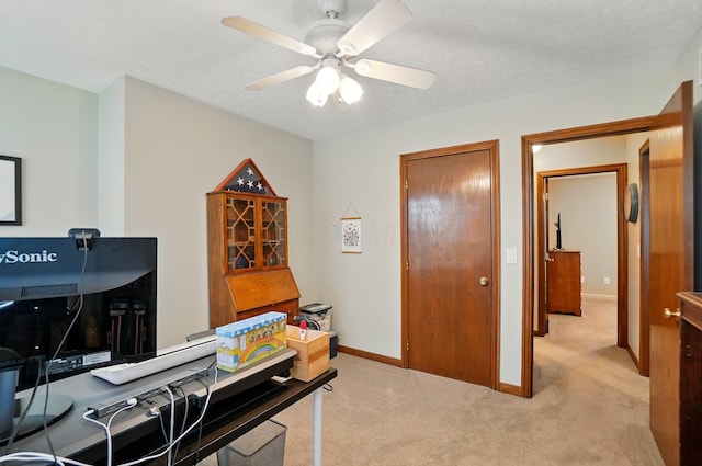3383 Parkbrook Dr, Grove City, OH 43123 - office space featuring light colored carpet and ceiling fan