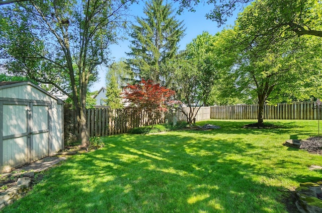 3383 Parkbrook Dr, Grove City, OH 43123 - fenced backyard with a shed