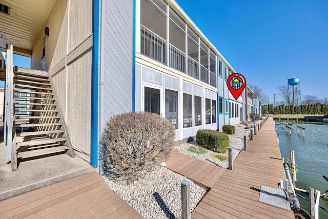 129 Chase Ave Unit 102L, Russells Point, OH 43348 - view of property featuring stairway